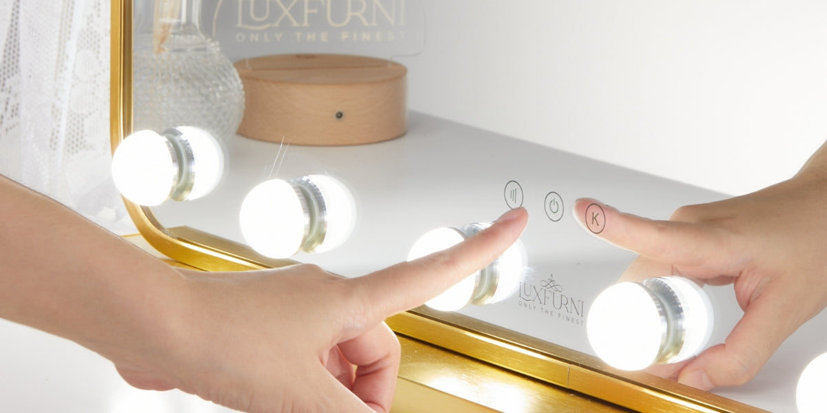 Achieving Flawless Beauty with an Anti-Glare Lighted Makeup Hollywood Mirror