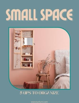 How do you organize makeup and jewelry in a small space? | LUXFURNI