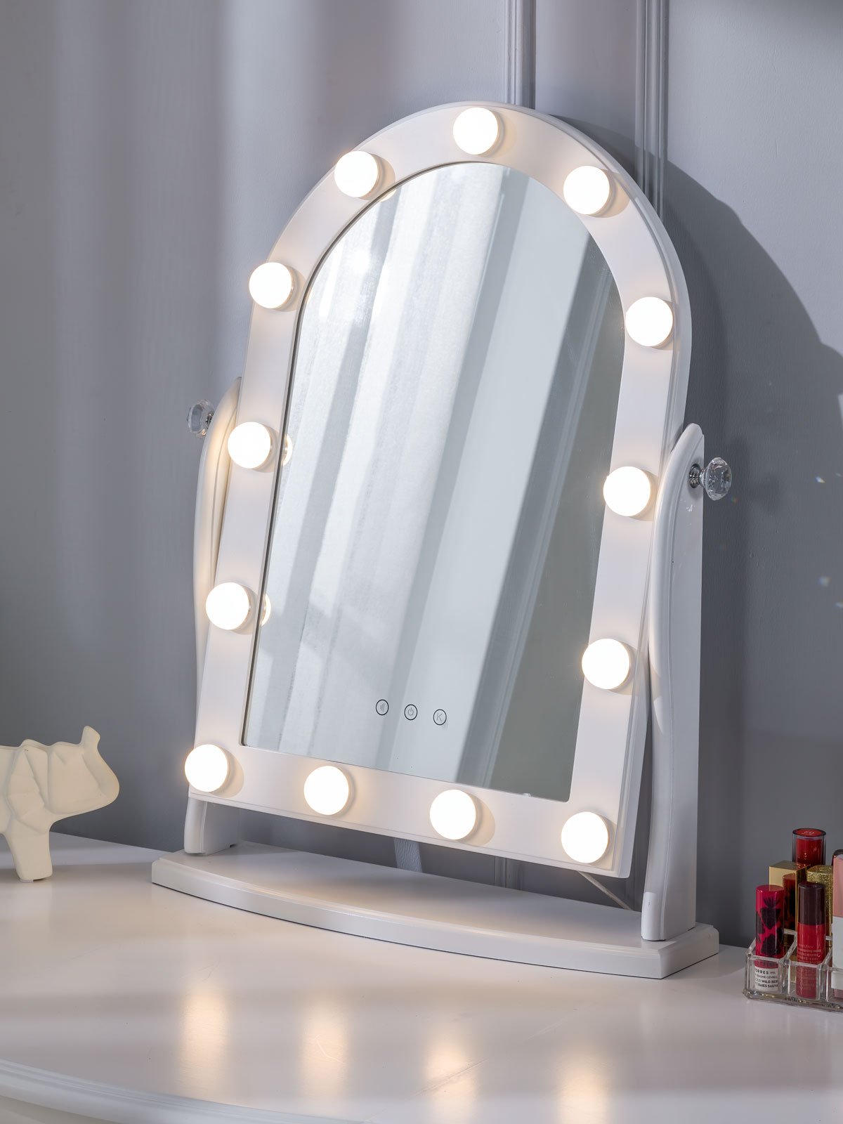 Starry 7XL Hollywood Vanity Mirror, Large Frameless LED