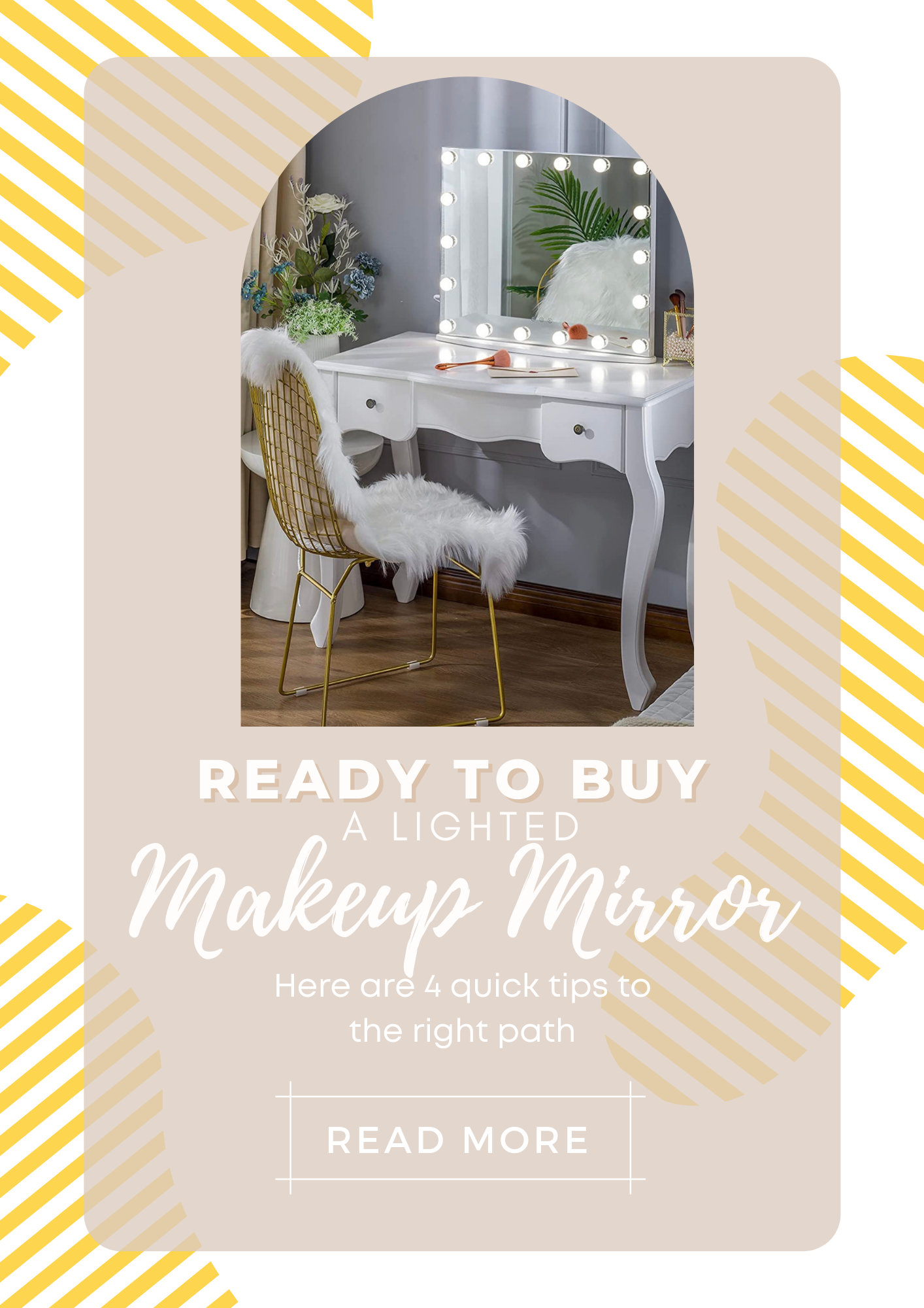 4 things you should consider before buying the right makeup mirror with lights. - Luxfurni