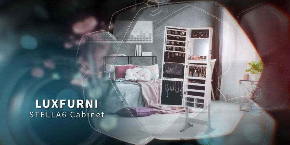 The Luxfurni Stella6 Jewelry Cabinet - Luxfurni