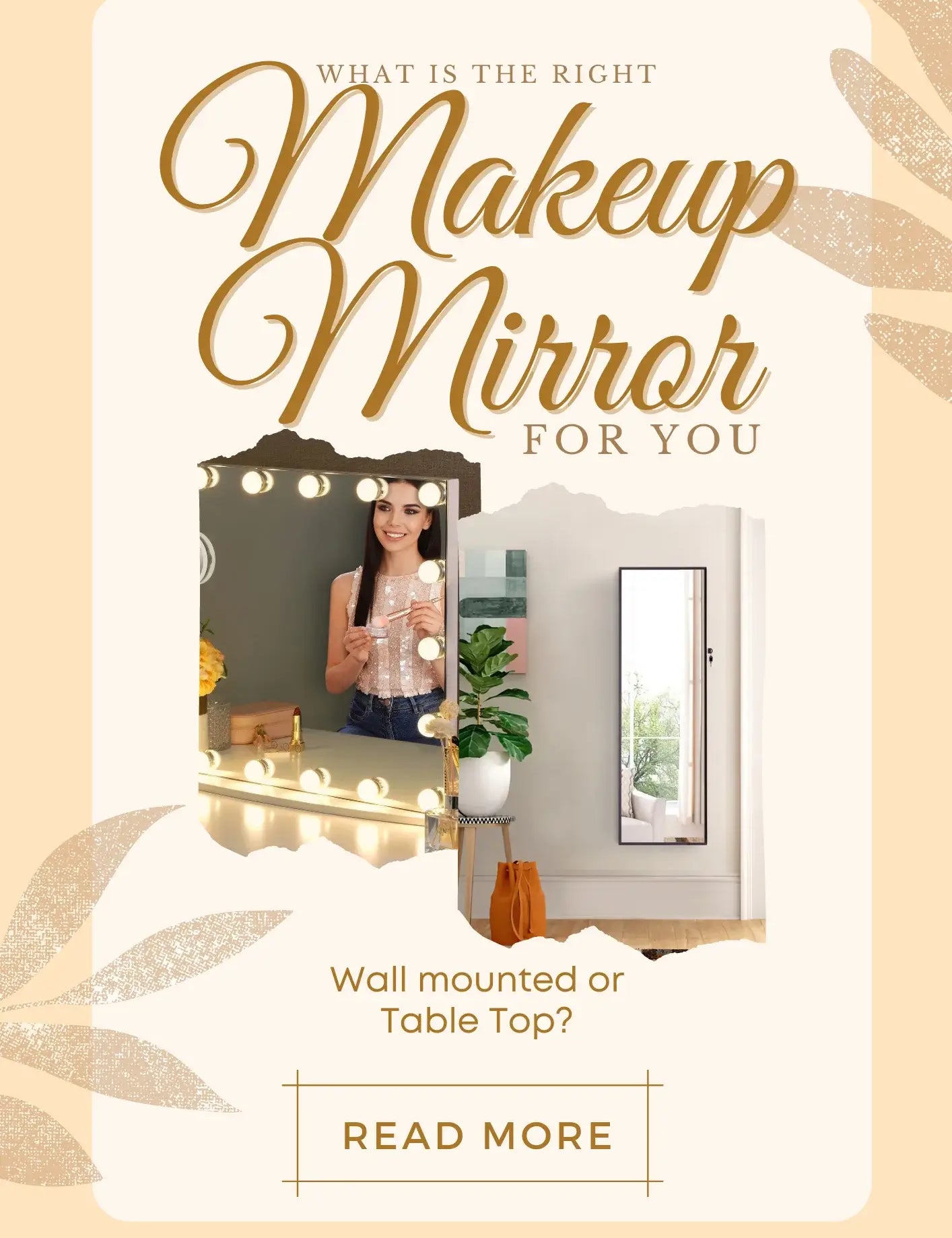 Which is the Best? Wall-mount VS Tabletop Makeup LED Mirror - Luxfurni