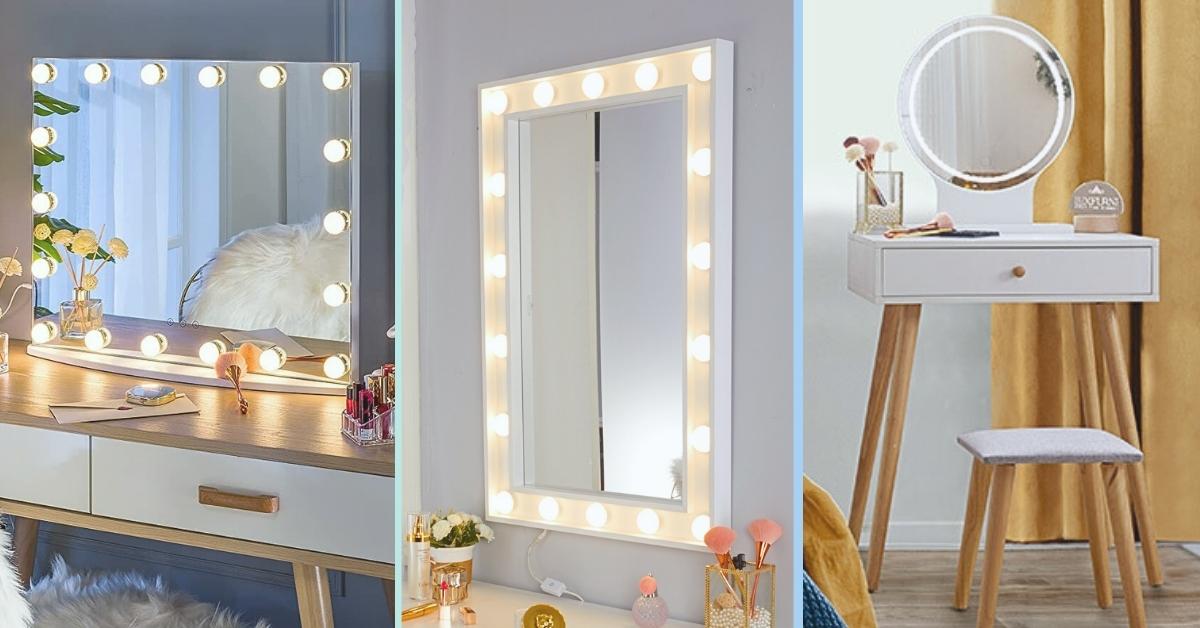 Hollywood Makeup Mirror Mounting Styles