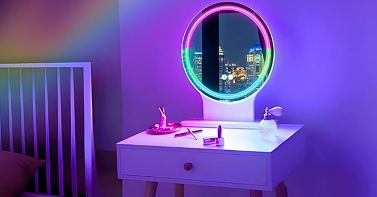 Light Up Your Beauty Routine Exploring Varied Designs in Illuminated Makeup Mirrors Luxfurni
