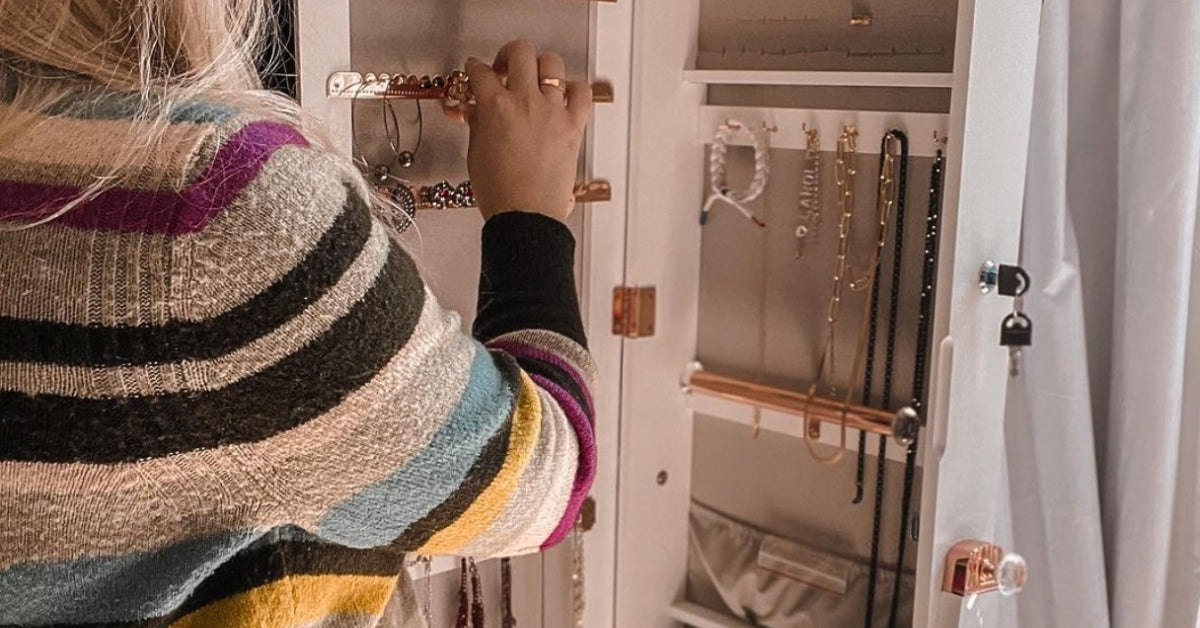 Elevate Your 2024 Jewelry Organization with This Must-Have Jewelry Armoire for Women