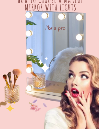 How to choose a makeup mirror with lights like a pro? - Luxfurni