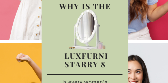Makeup Mirror with Lights: Why is the LUXFURNI Starry 8 is every woman’s favorite? - Luxfurni