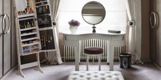 Top 3 Mirror Jewelry Cabinets would appear in your bedroom this year - Luxfurni