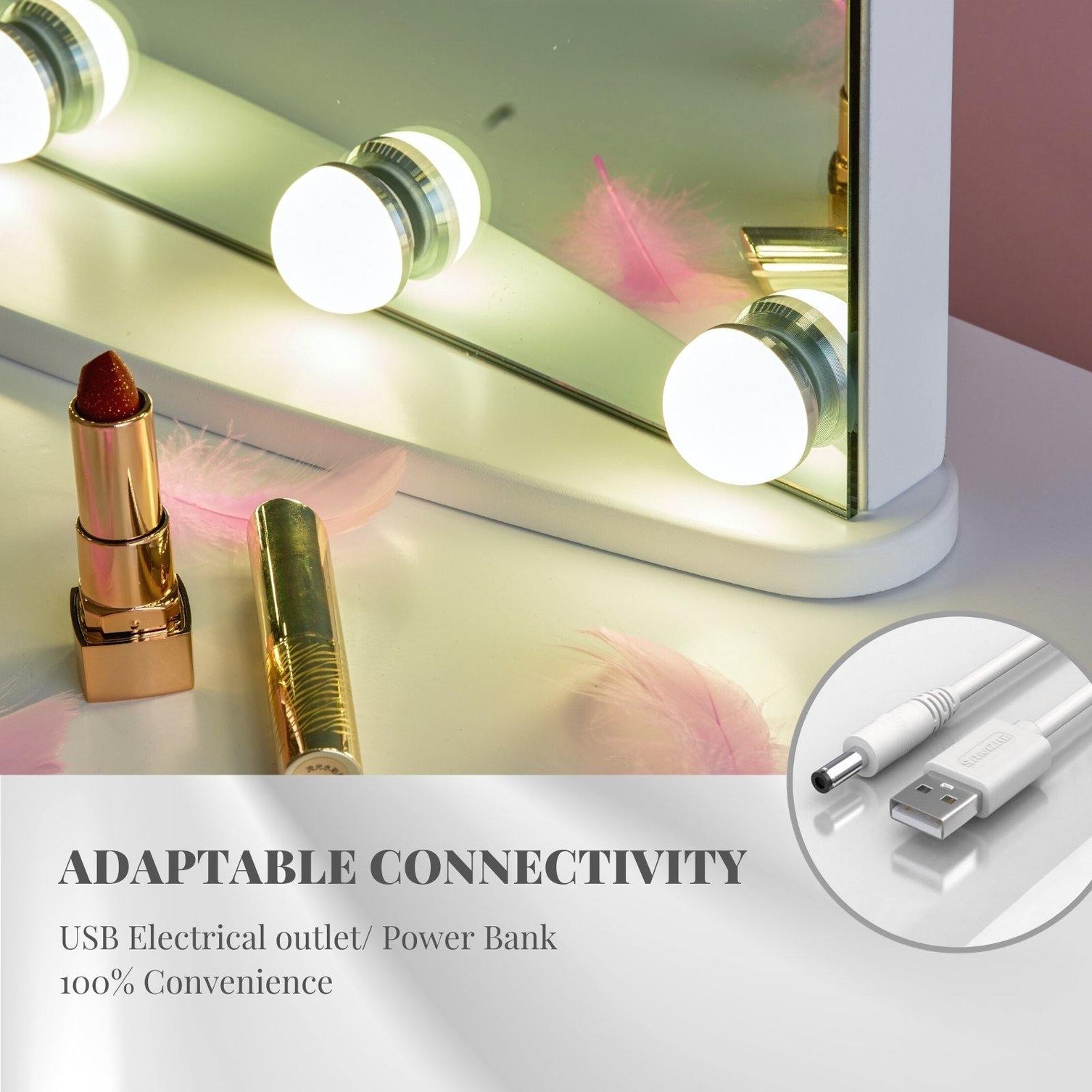 Starry 7XL Hollywood Vanity Mirror Large Frameless LED Discover