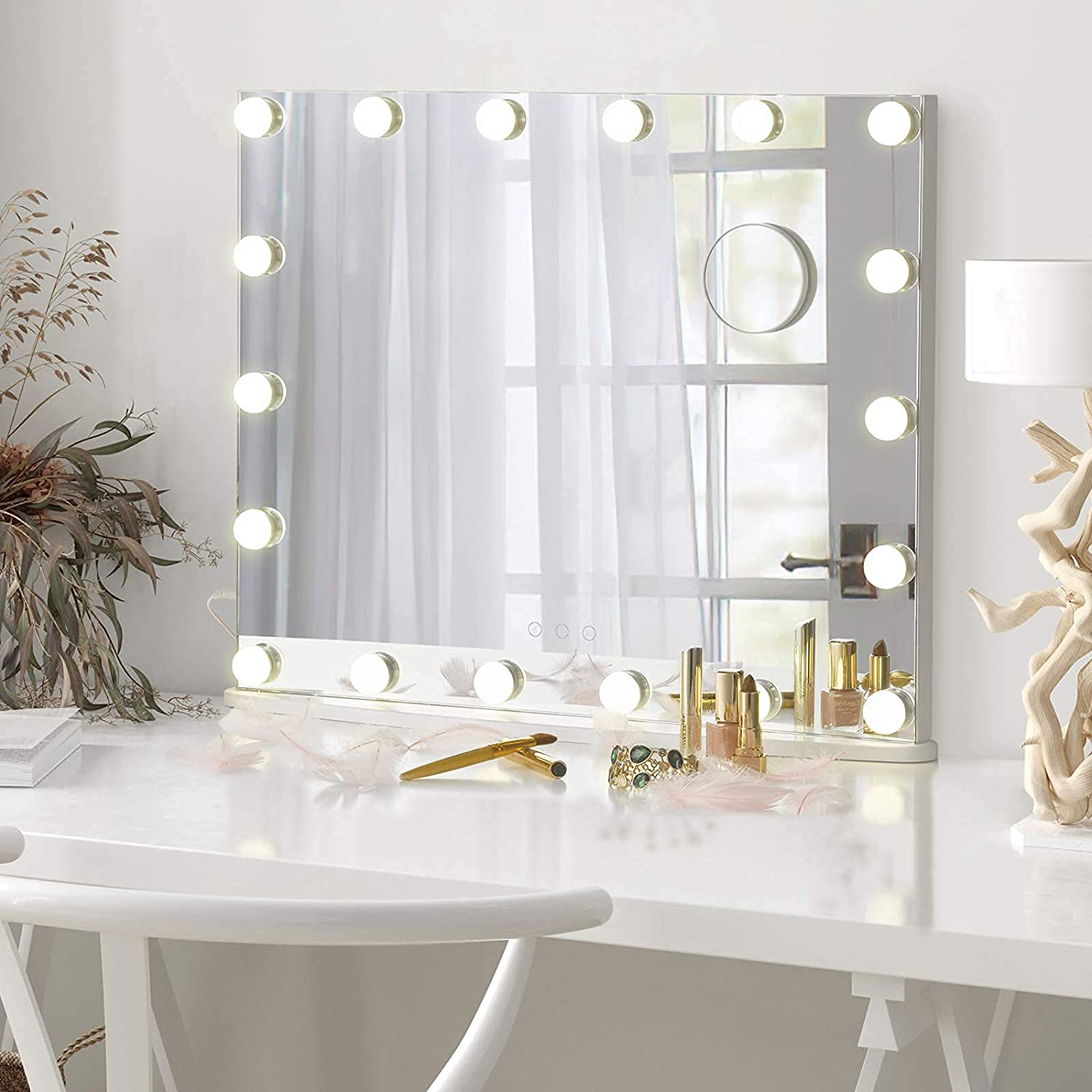 Hollywood Mirror (The Best Makeup Vanity Mirror with Lights)