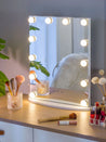 Luxfurni | Hollywood Mirror | Professional Hollywood Starry 7 LED Vanity Mirror - White